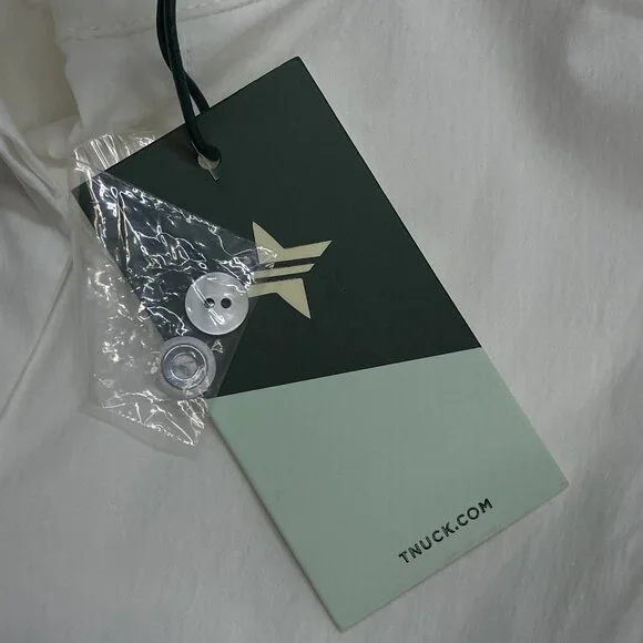 Tuckernuck Charlie Mini Dress • Size XS • White • Sleeveless Button-Down - Picture 3 of 10